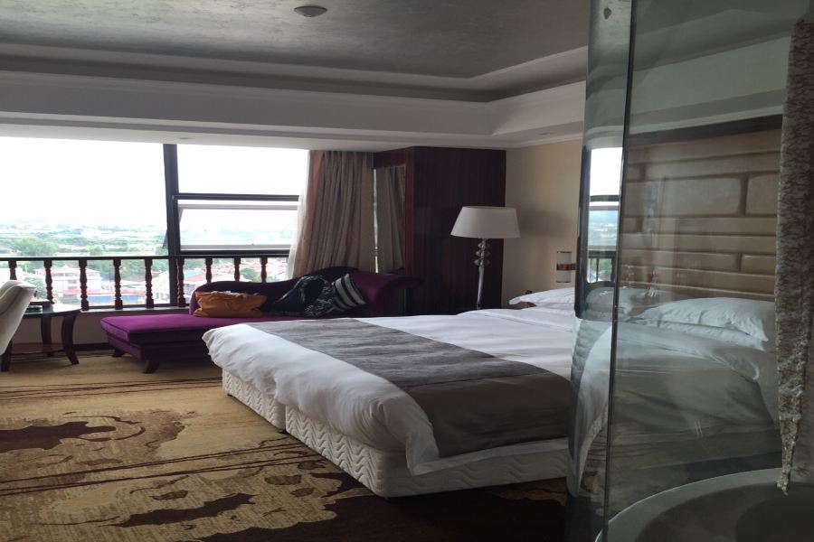 Xingzhou International Hotel ฮั่นจง ภายนอก รูปภาพ